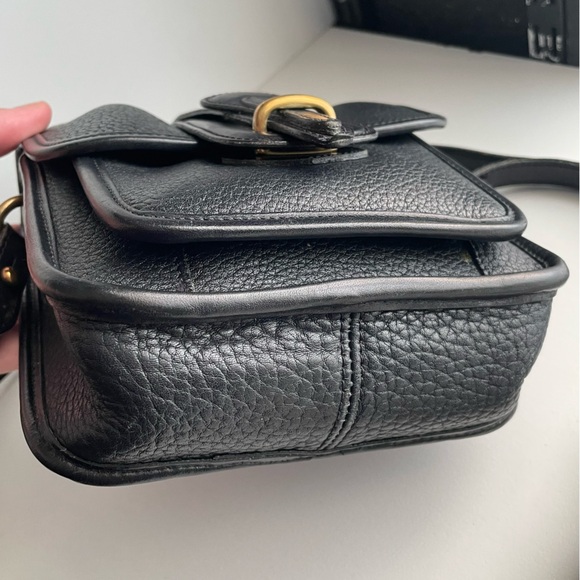 Dooney & Bourke AWL leather Pocket Binoculars mini Equestrian crossbody Bag P124 - Picture 6 of 16